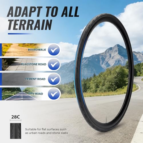 Hycline 700x28C Road Bike Tires