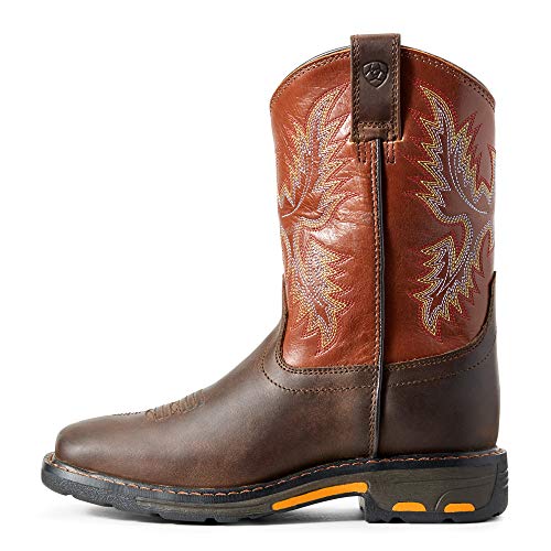 ARIAT WorkHog Wide Square Toe Boys ToddlerYouth Boot2