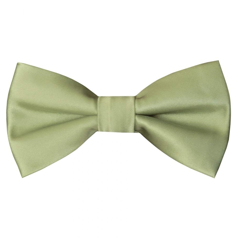 Ties R Us Boys Green Pre Tied Sage Bow Tie Age 18 Months-3 Years