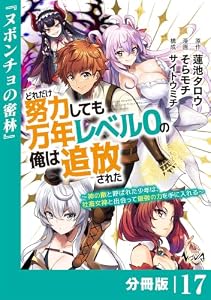 どれだけ努力しても万年レベル０の俺は追放された～神の敵と呼ばれた少年は、社畜女神と出会って最強の力を手に入れる～【分冊版】（ノヴァコミックス）１７
