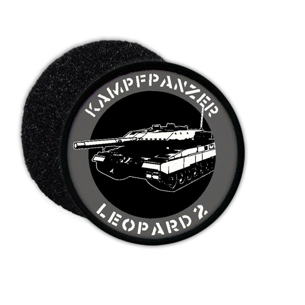 Patch – Iron/Combat Tank Leopard 2 Leo German Army Bund Deutschland # 12805