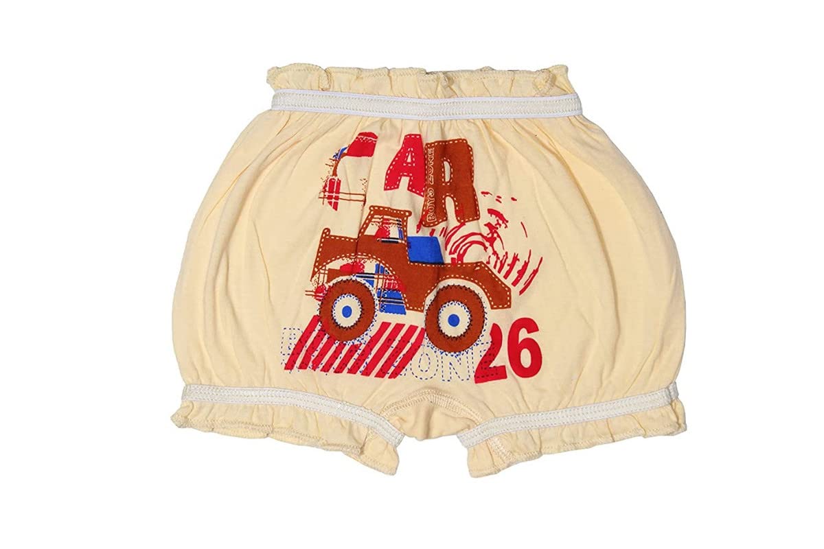 GOLURK Soft Cotton Blommer & Vest Set for Girls (Pack of 6 : Multicolor: Size : 5-6 Years) 3