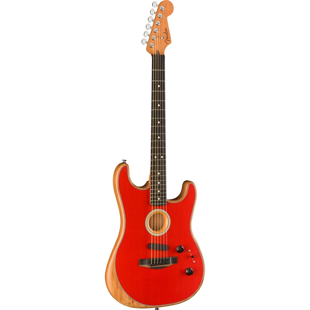 Amazon.co.jp: Fender Acoustasonic Stratocaster, Ebony Fingerboard 