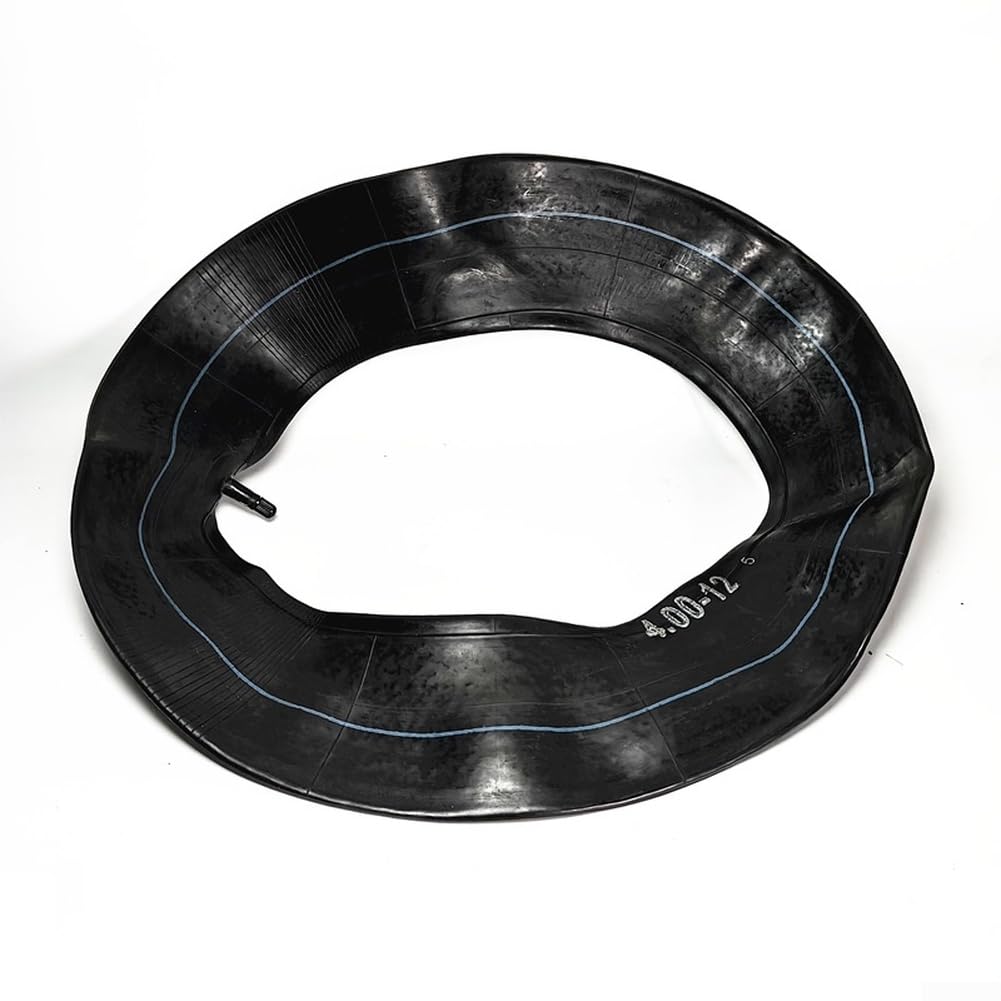 Kit di pneumatici e camera d'aria per bici elettrica, 16 x 4,0, con valvola diritta, in gomma resistente per ruote da 12", parti di ricambio ad alta capacità di carico (un kit)