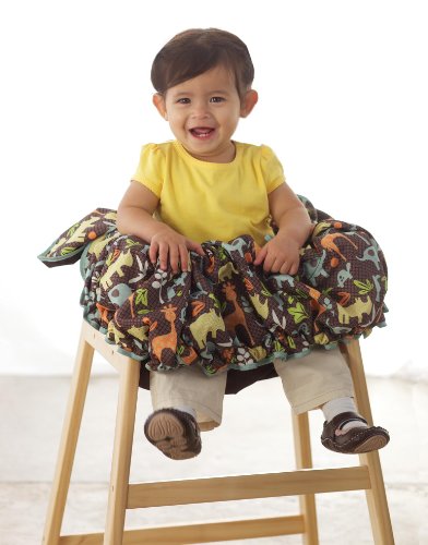 Infantino Compact 2-In-1 Shopping Cart Cover, Neutral #TOP4