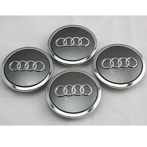 Replacement 4pcs AUDI A3 A4 A6 RS4 WHEEL CENTER HUB CAP 4B0 601 170 A NEW SET