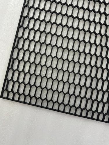 Image of Car Mesh Grill Big Mesh Grill Spoiler Bumper Vent ABS Plastic Racing Honeycomb Mesh Honeycomb Hole Hex-Grids Hex Mesh Grill Car Styling Air Intake Racing Grilles Auto Accessories