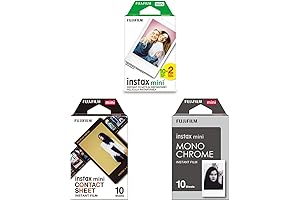 Fujifilm Instax Mini Instant Film Twin Pack & Instax Mini Contact Sheet...