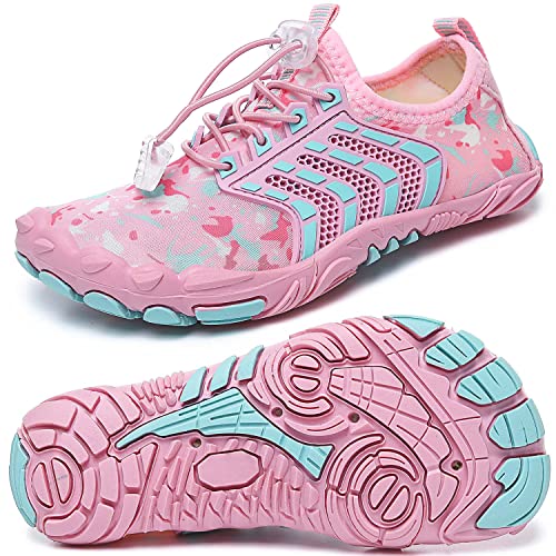 Image of Quickshark Kids Water Shoes Boys Girls Barefoot Aqua Socks Outdoor Indoor Quick Dry Sandals Lightweight Slip On Walking Sneakers for Beach Pool Swim (Little Kid /Big Kid)