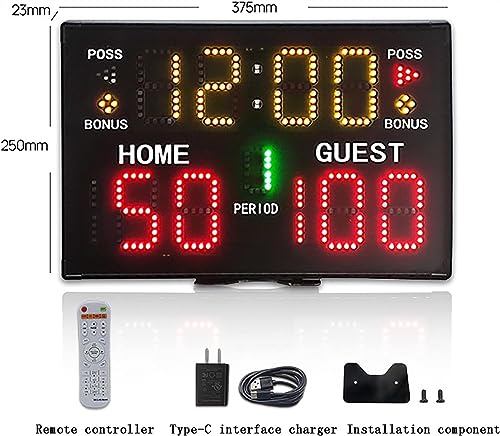 Marcador Digital Electrónico LED 3in con Control Remoto miniatura 4
