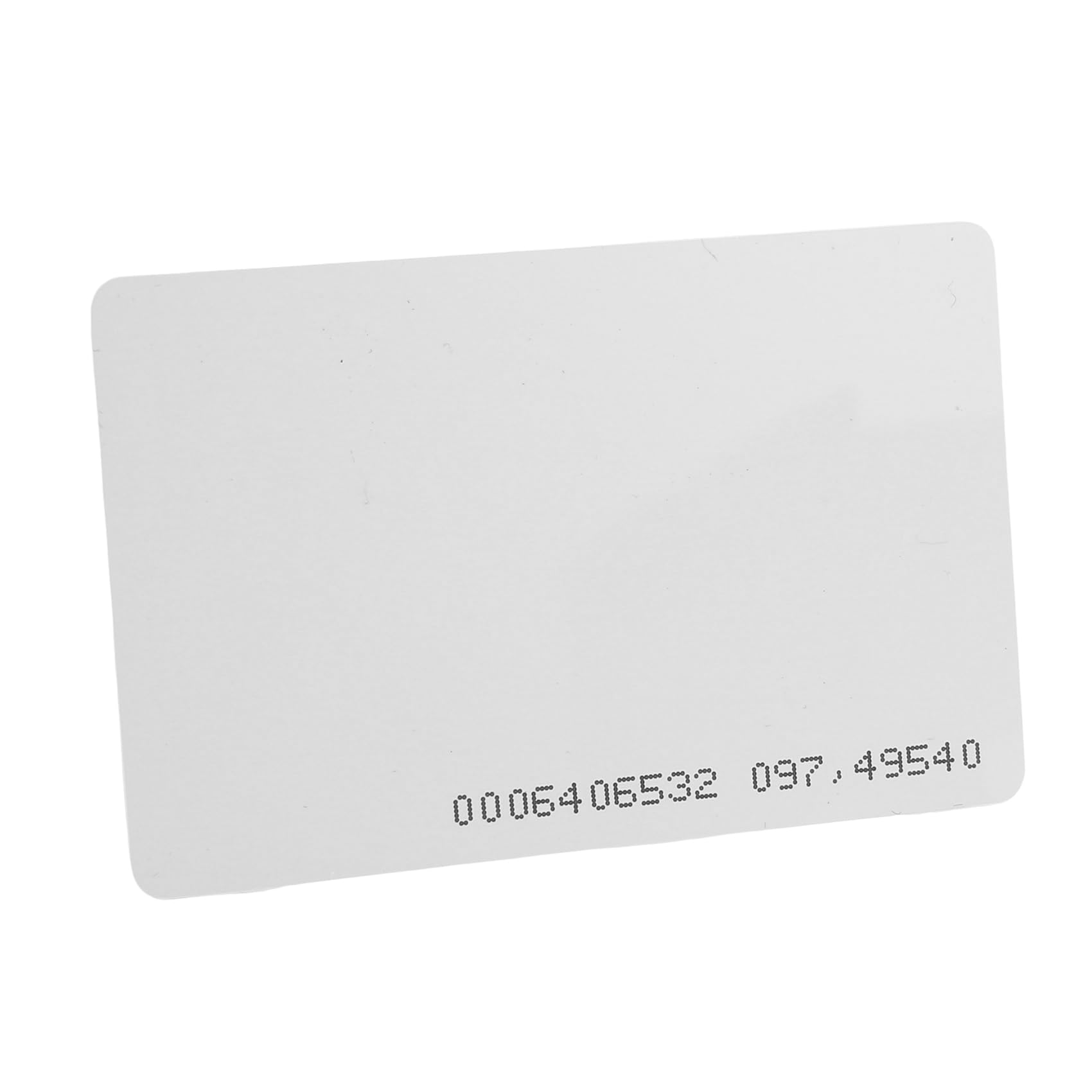50 Stück Zutrittskontrollkarte RFID-Karte 125 kHz EM4100 TK4100 RFID-Etikettenschlüssel für Zugangskontrollschlüssel