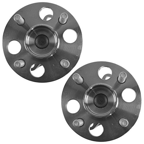 Image of TRQ Rear Left and Right Wheel Bearing and Hub Assembly Set 2 Piece