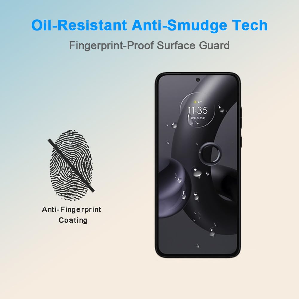 Just In Case Proteggi Schermo In Vetro Temperato Da Bordo A Bordo Motorola Edge 30 Ultra - Foto 5