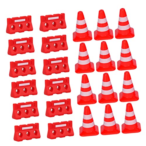 Generic 道路標識のバリケードおもちゃ プラスチック製 赤色 ? 子ども向けロールプレイ シミュレーション遊びで想像力アップ