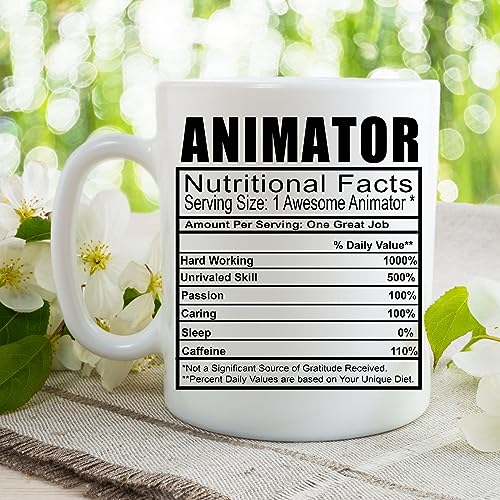 Animator Coffee Tea Mug l Gift Mug for Men and Women Coffee Mug - Coffee Mug gift for women, men, coworker gift, christmas gift for friend, coworker