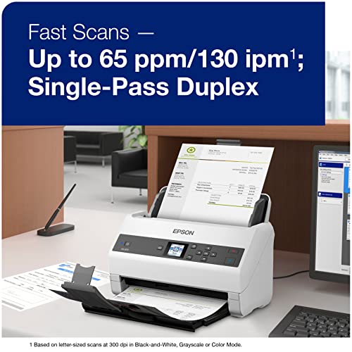 Scanner de Documentos Epson DS-870 Epson, Branco