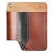 EASYANT Leather Men Pocket Organizer Leather EDC Tool Pouch Sheath Handmade Multitool Accessories Brown-Plus
