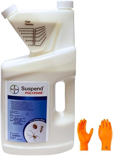 Insecticida Suspend PolyZone: Control de Plagas de 90 Días con Deltametrina para Protección Resistente Contra Hormigas, Chinches y Más – Certificado