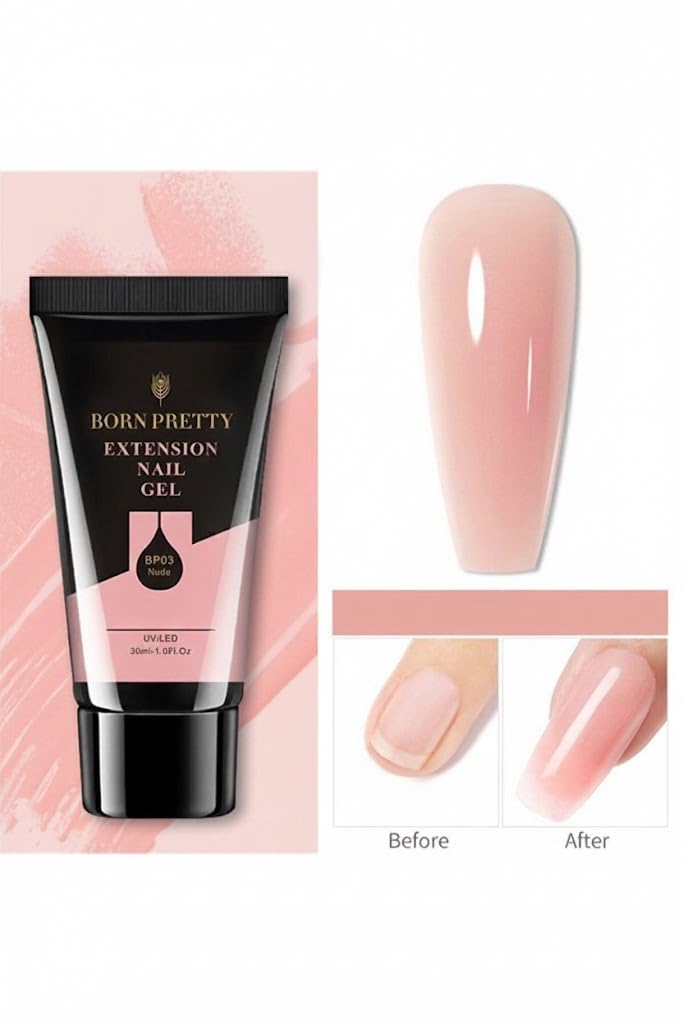 Born Pretty Tırnak Uzatma Poly Jel Nude (50050-3) 1174