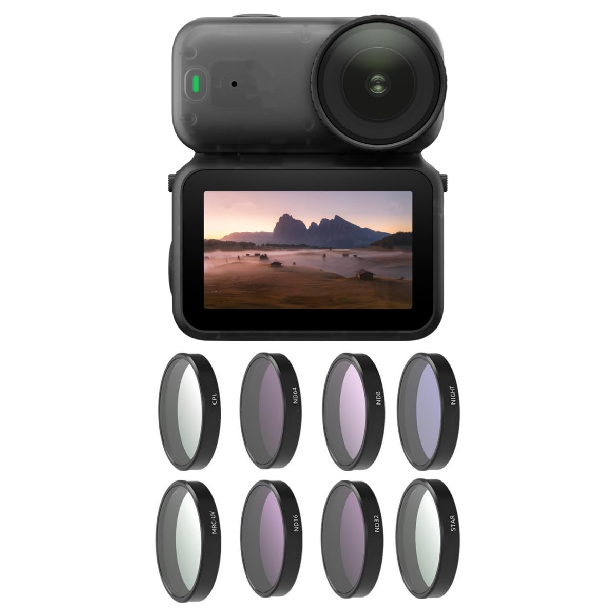 Dla DJI Osmo Nano, filtry CPL polaryzacyjny ściemniacz ND8/16/32/64/PL filtr redukcyjny światła UV, osłona obiektywu aparatu, akcesoria do zestawu folii Osmo Nano (UV+CPL+STAR+NIGHT+ND8+16+32+64)