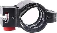 Vista 3 de Leadigol Abrazadera de plástico de la abrazadera de la cerradura, 2.6x1.4 in universal bicicleta MTB accesorios U bloqueo fijo tipo circular cable