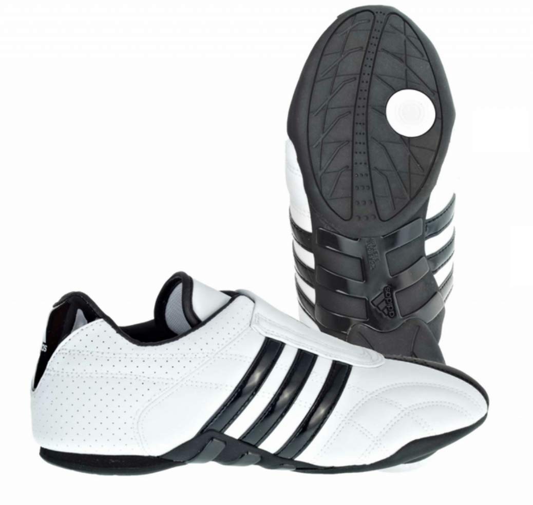 adidas Schuhe Adilux Weiss/schwarz, Gr. 47 1/3