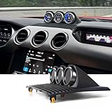 for Ford Mustang Performance Gauge 6th Gen 2015–2023 Tinted 7 Color Series Gauges Instrument Cluster Speedometer Upgrade