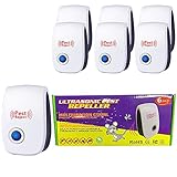 MAIKAILUN 6 Pack Pest Control, Ultrasonic Pest Repeller, Pest Repellent Ultrasonic Plug in, Mouse Mice Rodent Bug Mosquito Rpellent for Indoor Warehouse Home Attic