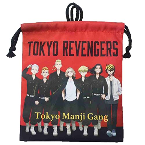 東京リベンジャーズ[巾着袋]マチ付き巾着/特攻服 少年マガジン