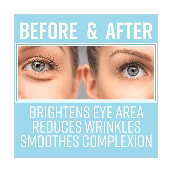 Firming and Brightening Eye Cream with Caffeine - Caffeine Eye Cream for Dark Circles and Puffiness with Collagen and Niacinamide - Moisturizing Under Eye Cream for Wrinkles and Fine Lines - 0.5 Fl Oz