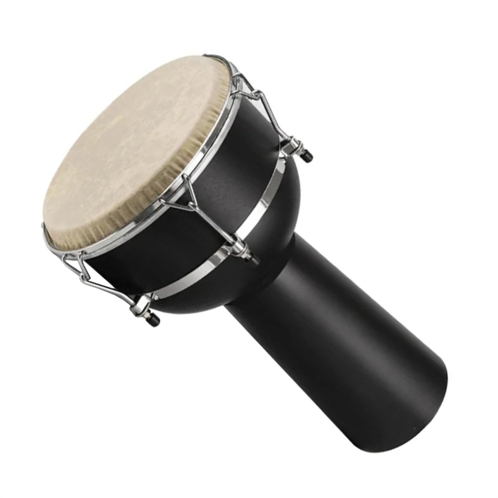 Tambor Djembe Negro De 12 Pulgadas, Tambor De Mano Africano, Tambores De Música Africanos Grandes, Percusión Para Adultos Djembé Para Principiantes
