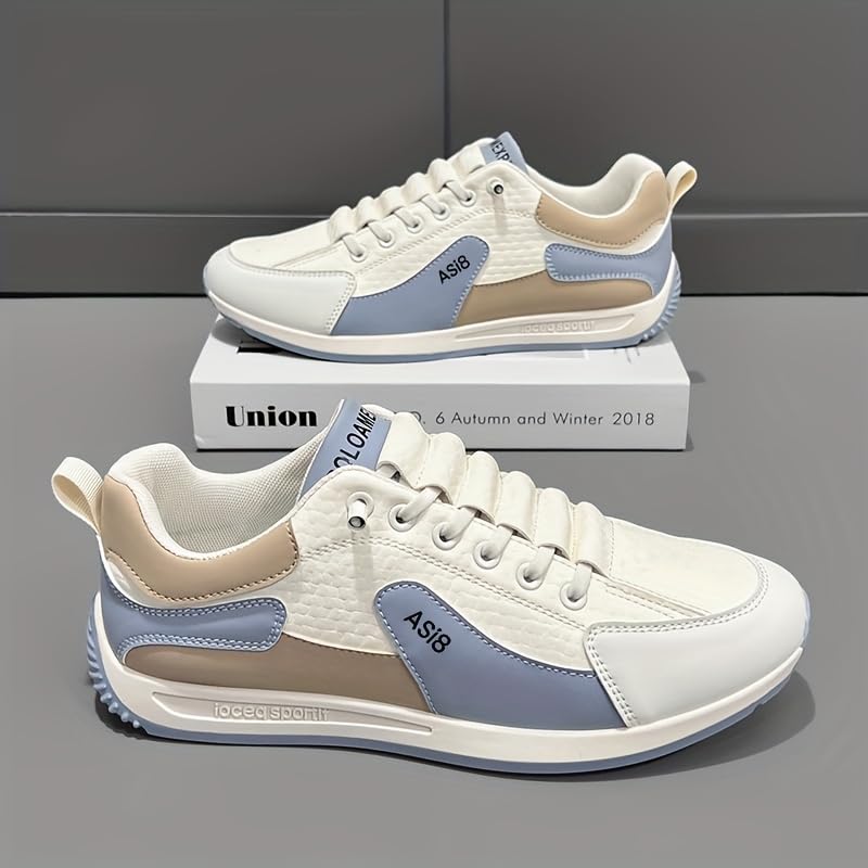Men's Fashion Sneakers - Casual Low-Top Lace-Up Shoes, Ideal for All Seasons2