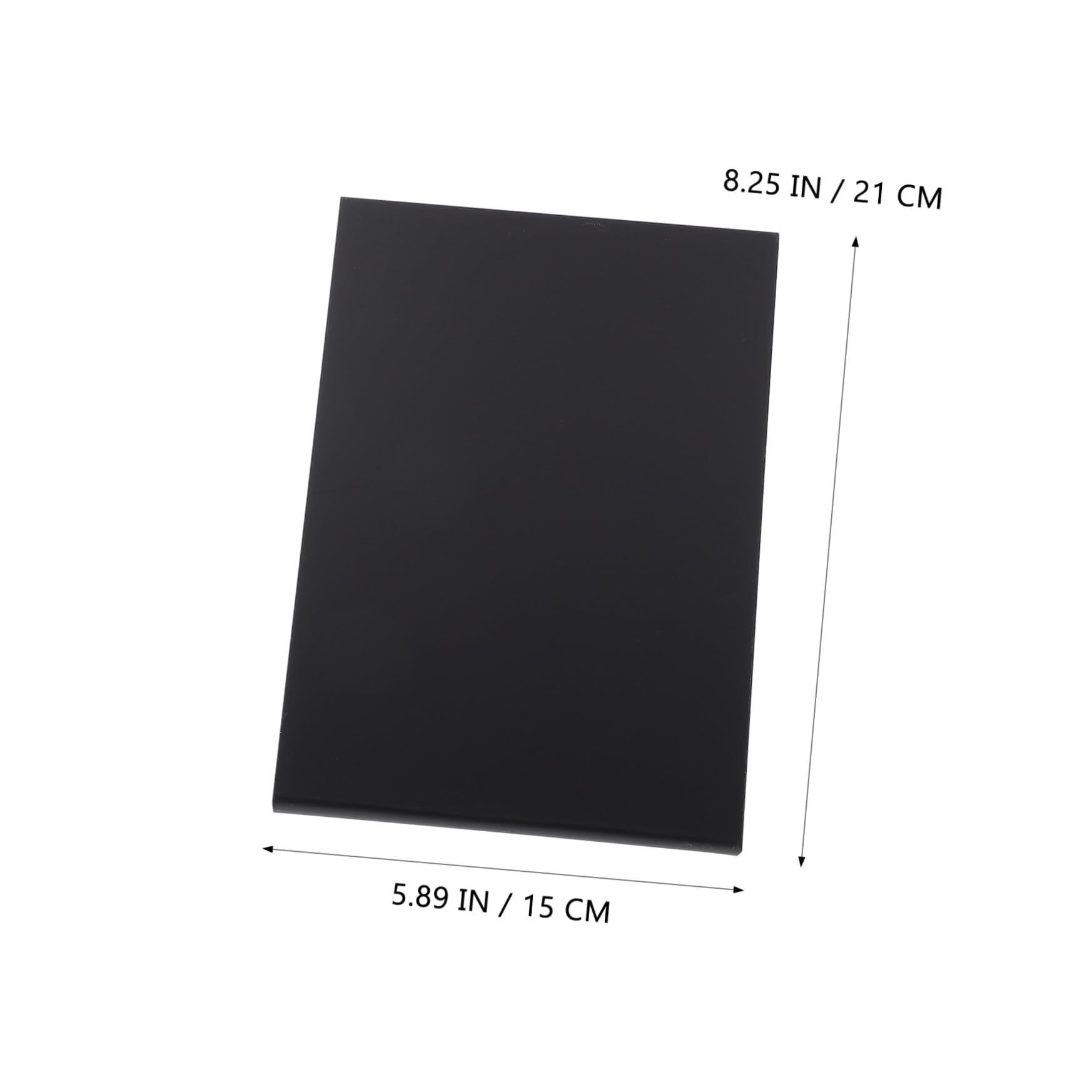 STOBOK 3stücke Kreidetafel Für Hochzeiten Und Partys Kleine Dekorative Nachrichtentafel Für Zuhause Einseitige Präsentation Kreatives Design Schwarz Für Tischdekoration