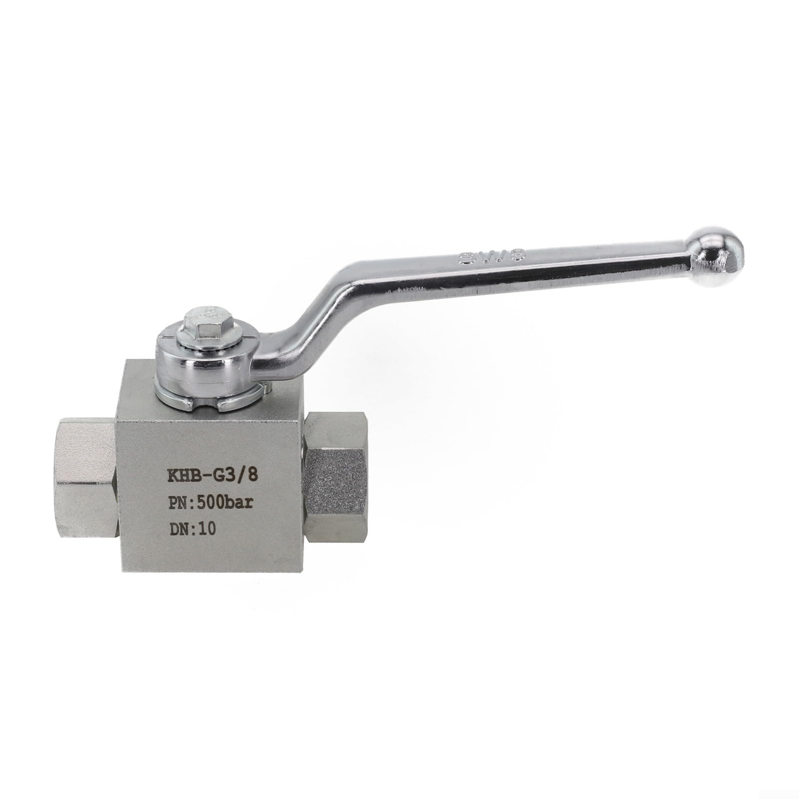 Vanne à bille hydraulique 3/8 pour contrôle des fluides industriels haute pression 500 bar