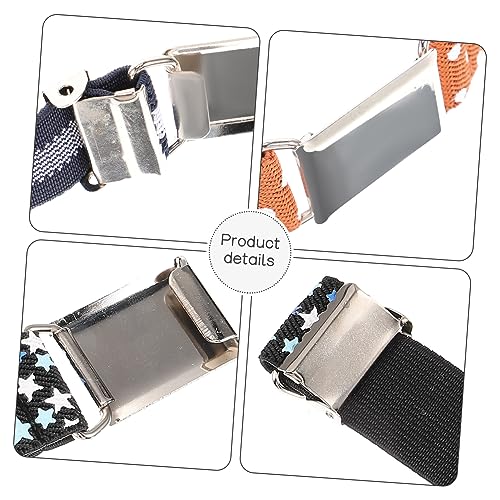 BESPORTBLE 4 pcs Elastic Waist Belts Stretchy Belts for Boys Dress Casual Pants Skirts Jeans Fashionable Lightweight Accessories4