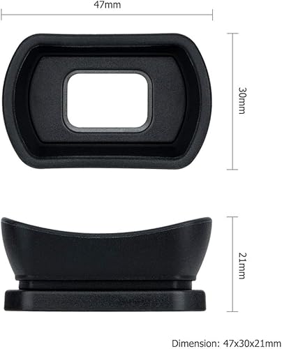 Miniatura 2 de Kiwifotos Ocular visor largo y suave para Nikon D750 D780 D610 D600 D7500 D7200 D7100 D7000 D5200 D5100 D5000 D3500 D3400 D3300 D320 0 D3100 D3000