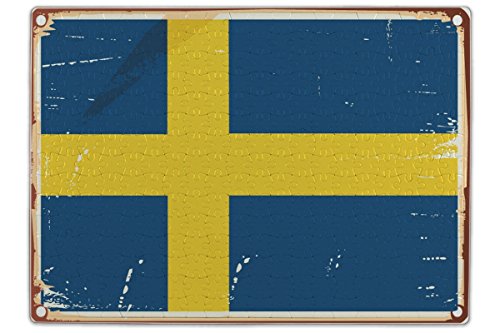 Preisvergleich Produktbild LEotiE SINCE 2004 Puzzle Urlaub Reisebüro Schweden Bedruckt 120 Teile