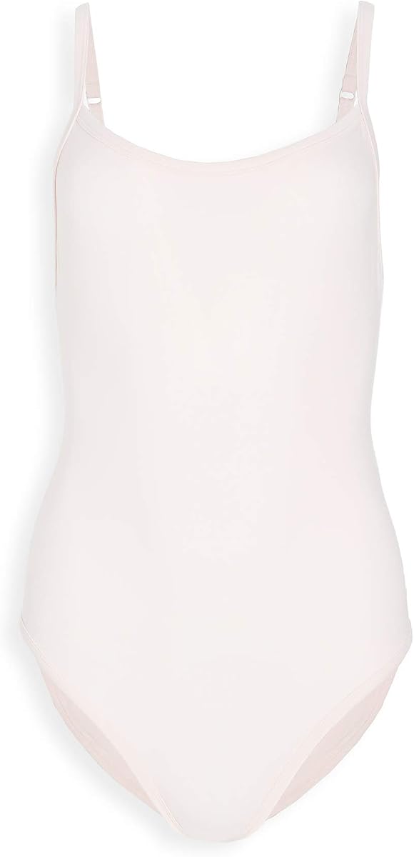 Underwear Women's One Cotton Cami Bodysuit, Nymph's Thigh, Pink, M