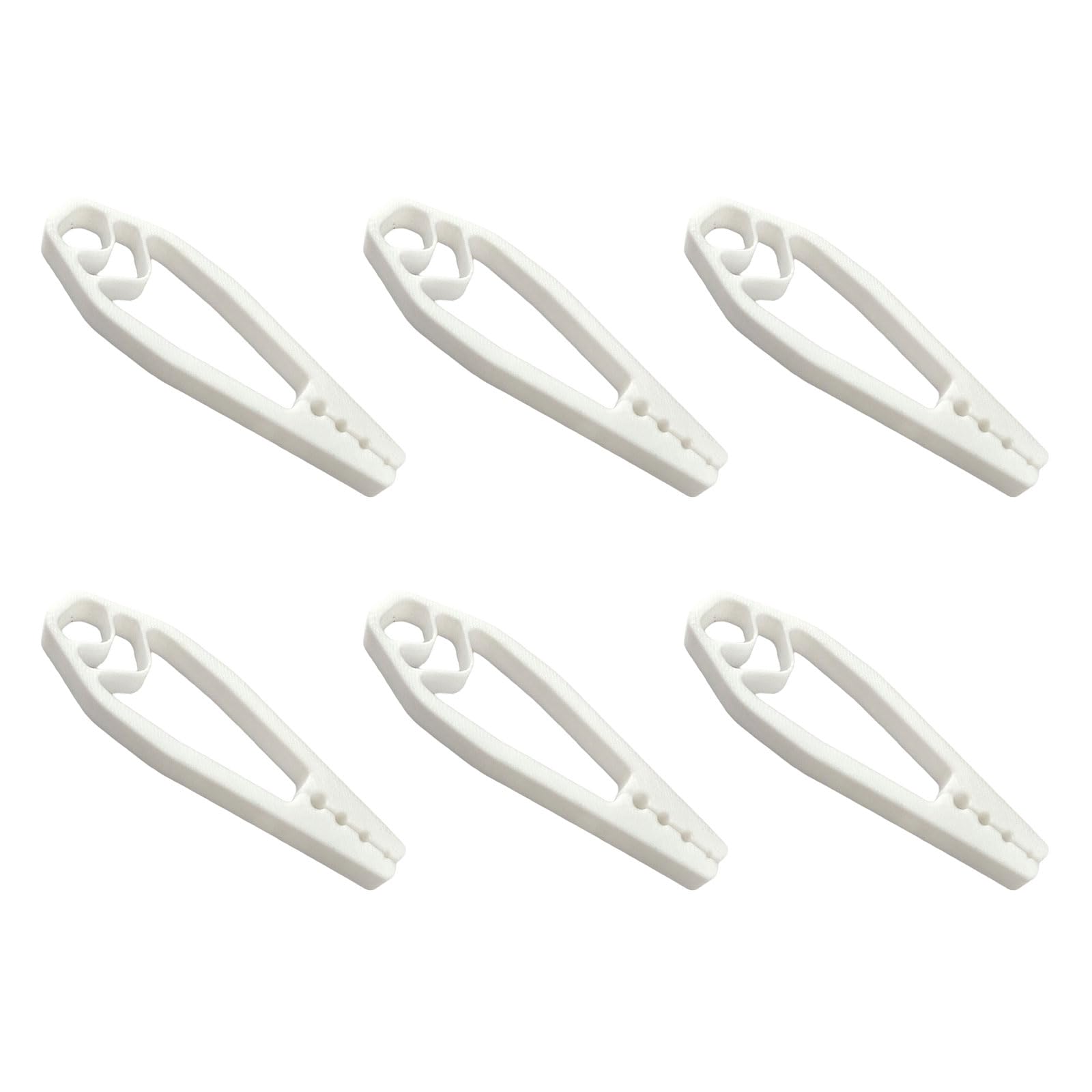 Hdoytxxm White Compactly Nails Holder 6Pcs For Accurate Fastening In Woodworking And Art Projects Woodworking Jobs Unguis Placement Set