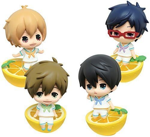Amazon タイトーくじ Free Eternal Summer 岩鳶デフォルメフィギュア賞 4種セット フィギュア ドール 通販