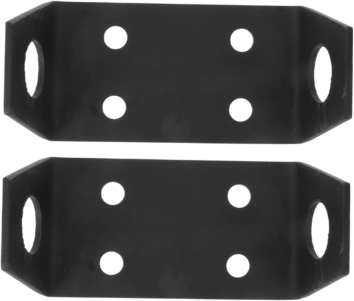 2pcs Heavy Duty Trailer Hitch Winch Mount Plate for ATV Receiver Winch Mounting Bracket Cradle Design Suitable for Towing and Off-Roading