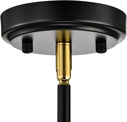 Miniatura 9 de Edvivi 1 colgante de cristal transparente con forma de cuenco de bronce aceitado y oro antiguo