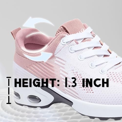 Comfort Sneaker for Women Casual Womens Walking Shoes Lightweight Breathable Mesh Air Cushion Sneaker4
