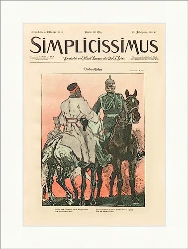 Biller Antik Página principal del número 27 de 1916 Eduard Thöny Mackensen Simplicissimus 1088