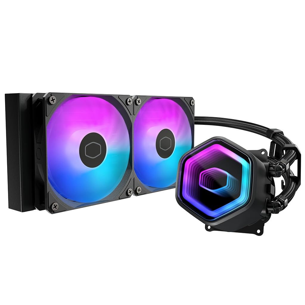 Amazon | CoolerMaster MasterLiquid Core II 240 Black ARGB X6G2