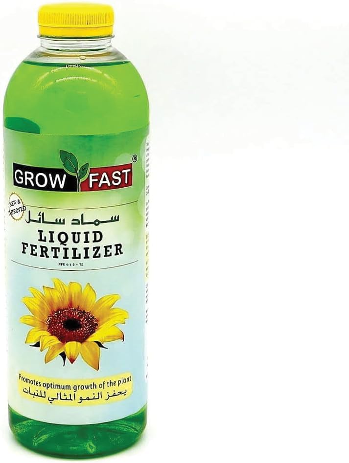 Organic Liquid Fertilizer 1000 ml - Outdoor & Indoor Plant Food - All-Purpose, Nutrient-Rich Lawn Fertilizer & Soil Enhancer for House Plants, Flowers, Vegetables, Succulents