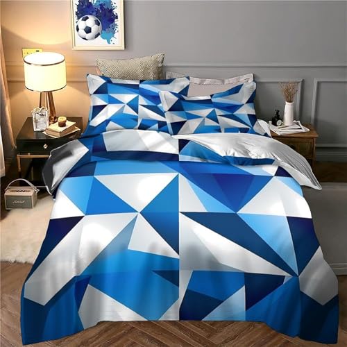 Housse de couette microfibre résistante 3D lune de sang lit 260x220cm durable - 6