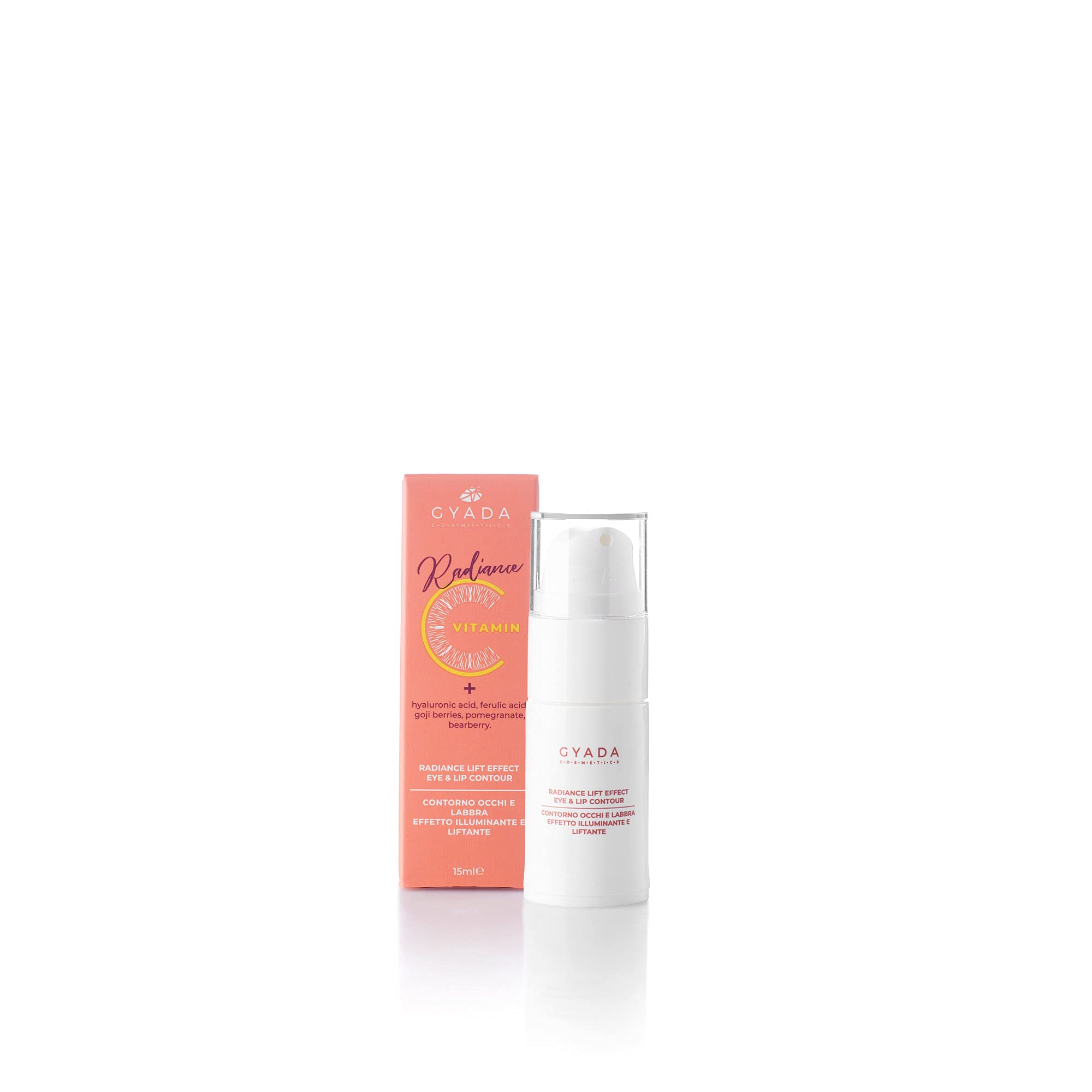 GYADA COSMETICS, STAY GLOW BOX, Set Regalo Viso 3 Prodotti a Base Di Vitamina C ad Azione Illuminante, Esfoliante e Antiossidante per Tutti i Tipi di Pelle, Skincare Routine Pelle Spenta e Opaca
