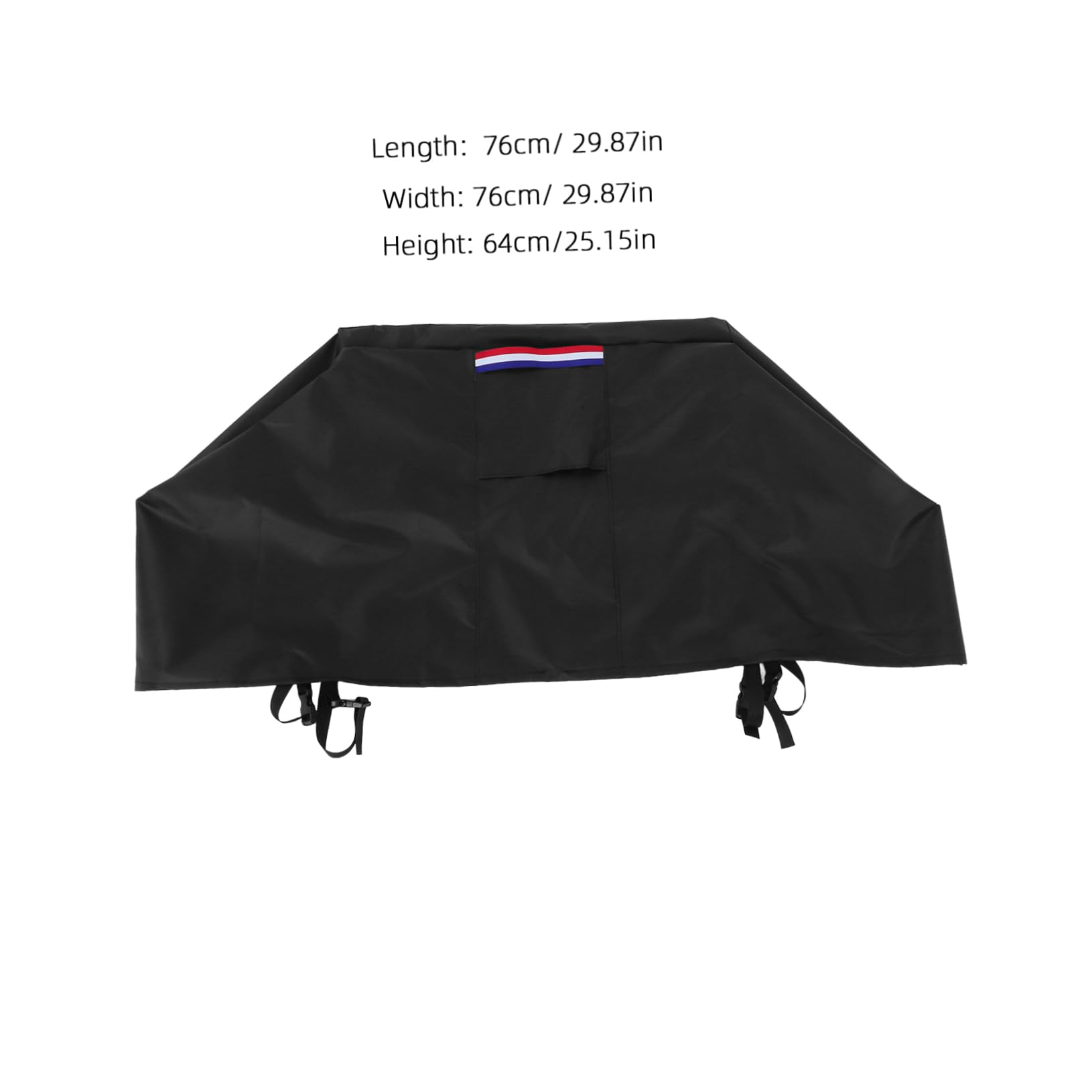 HANABASS Garden Cart Cover Waterproof and Sunlight Resistant Square Fire Pit Cover for Outdoor Use