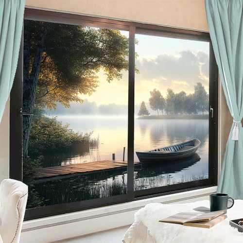 Vinilos Decorativos para Ventanas SOPIYRIO 2 Piezas 17.7x23.6 pulg miniatura 1